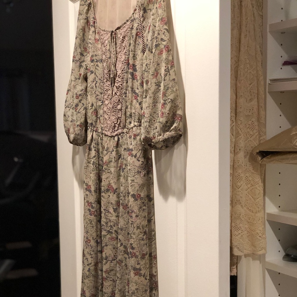 Floral maxi dress